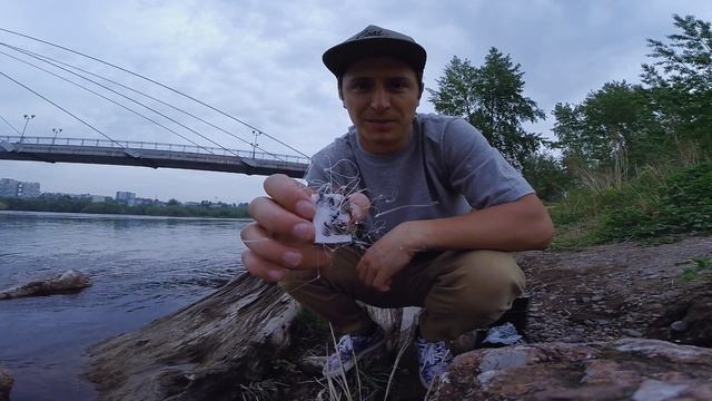 Ловля Хариуса на Енисее в Красноярске смотреть онлайн