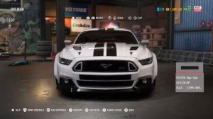 Ford Mustang Build (Heist version) - Need for Speed Payback (PS4)