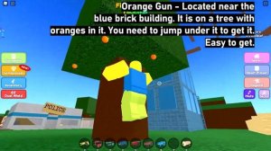 How to Find Marshmallow Gun, Landmine Gun, Ghost Gun, and Orange Gun in Roblox Admin Guns!