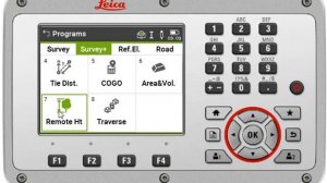 (- Leica Flexline TS03 - TS07 | Tie distance & Remoe Height