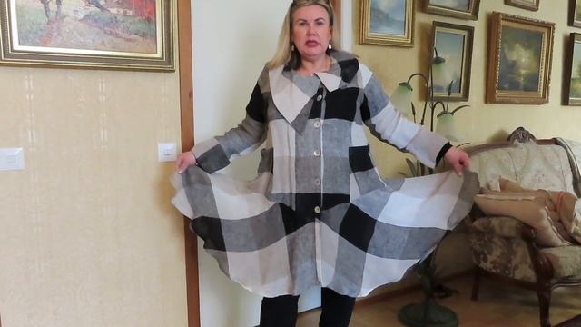 Одежда больших размеров, Розовое пальто редкость в Финляндии, Примерки, Ауфиты смотреть онлайн