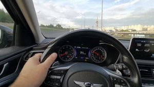 Разгон до 100 км Genesis G70 I 2л, бензин 1