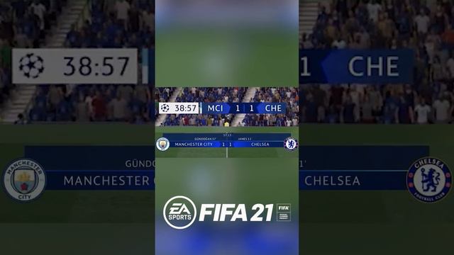 UEFA Champions league scoreboard evolution in FIFA(19-23)