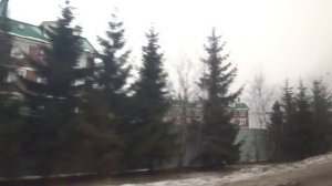 Лобня, автобус 23, участок Круглое озеро - Пучки _ Школа