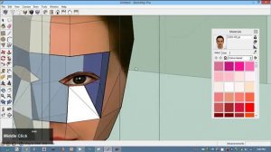 Design 3D Head using Sketchup