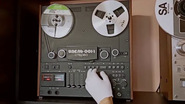 Магнитофон приставка катушечный Идель 001-1 смотреть онлайн