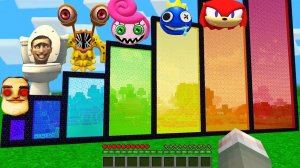 НАШЕЛ СТРАННЫЕ ОГРОМНЫЕ ПОРТАЛЫ БАН БАН 3 ТУАЛЕТ СКИБИДИ В МАЙНКРАФТ КОЛЯН