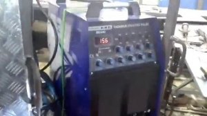 Работа сварочным аппаратом AuroraPRo ironman 315 ac/dc pulse(tig+mma)