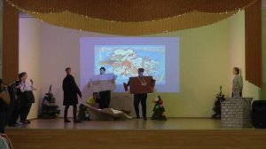 Новогодняя сценка- колобок