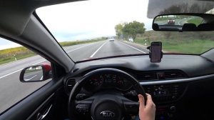 ЕДУ НА KIA RIO - ВИД ОТ ПЕРВОГО ЛИЦА!