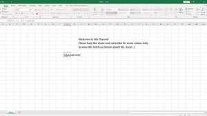 Introduce Ms. Excel | Ms. Excel Online Part 2