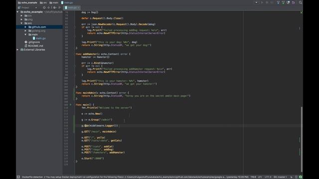 Creating Golang WebServer With Echo - Part 4: Intro to Middlewares