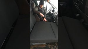 Сиденье трансформер в газель из штатного