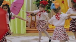 Детский, осенний танец с зонтиками. Подг.гр.-2018г.