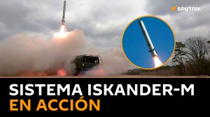 El sistema Iskander-M en acción