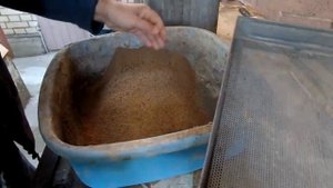 Мой экспериментальный глиняный замес для ремонта штукатурки печки