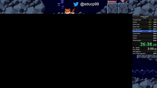 Hollow Knight Any% - NMG in 49:06 (1.5.78) смотреть онлайн