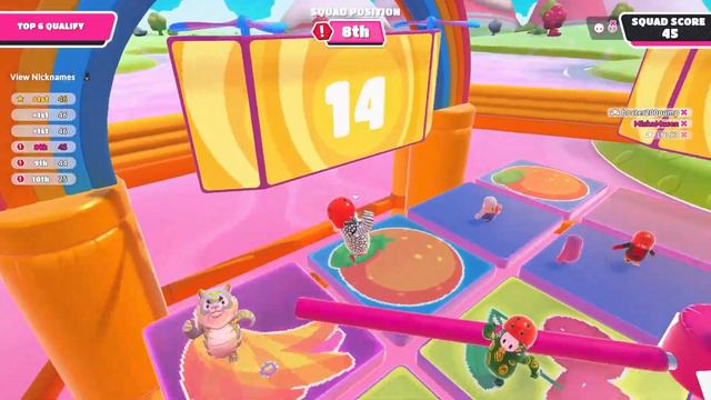 Fall Guys - Ultimate Knockout ㋡ Xbox Series X gameplay смотреть онлайн