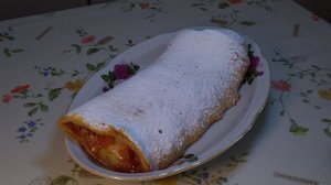 Яблочный штрудель.