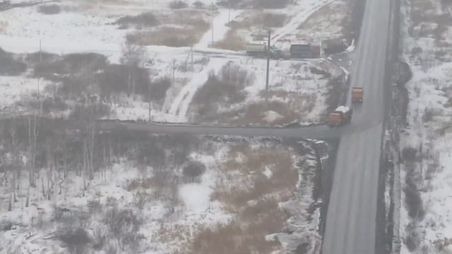 Снежный полигон Велижанский тракт
