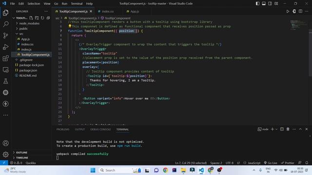 React test: Tooltip смотреть онлайн