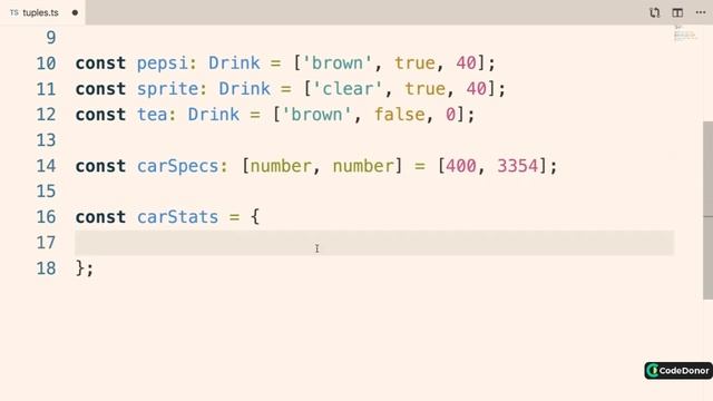 268. Why Tuples in TypeScript | Tuples in TypeScript | #typescript #react #javascript #learning