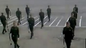 Тренировка Роты Почетного Караула