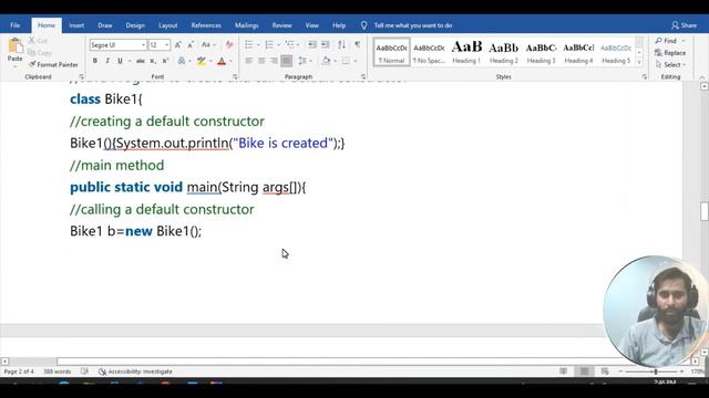 Lecture 26:Constructor in Java with Practical| in Hindi/Urdu