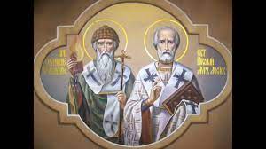 ВЕЛИЧАНИЕ СВЯТИТЕЛЯМ НИКОЛАЮ И СПИРИДОНУ, ЧУДОТВОРЦАМ. смотреть онлайн