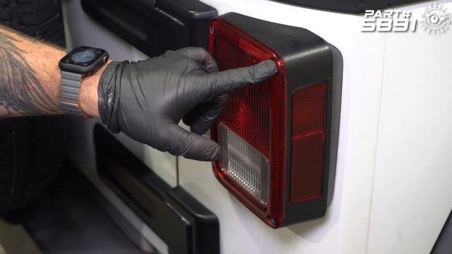 Wrangler JK Flush Mount Tail Light: QUICK AND EASY INSTALL смотреть онлайн