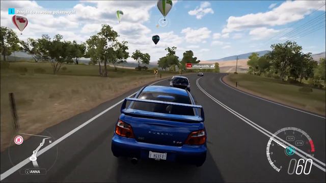 Subaru Impreza WRX STi 2004 225 HP (165 kW) | FORZA HORIZON 3 FREERIDE смотреть онлайн