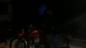 Иж Юпитер. Поставили колесо на 19 и новую резину от Днепра)