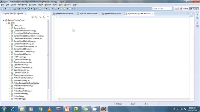 Lesson - 25 : Python3 - Python Function : Argument with default values