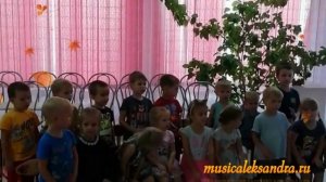 "Осень в золотой косынке" разучивание песни в средней группе. Богданова А.Б. муз.рук