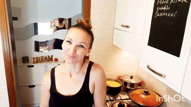 Итальянский обед, РЕЦЕПТ ИЗ ИТАЛИИ. Полента с колбаской,как готовят кукурузную кашу,Olga e Fabio it
