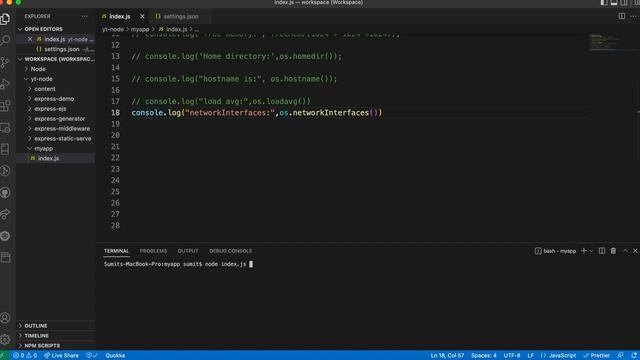 OS Module in Node.js | Get OS information in Node | OS NodeJS | NodeJS OS Module | Node.JS Tutorial