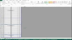 Как сделать и снять разметку страницы в Excel 2007