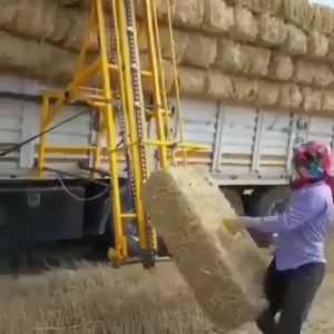 Устройство для погрузки тюков