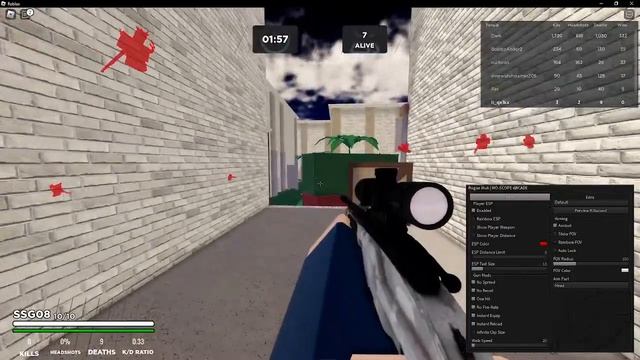 ⭐ НОВЫЙ СКРИПТ на АИМ-БОТ NO-SCOPE ARCADE в Roblox! | УБИЛ ВСЕХ ИГРОКОВ НА СЕРВЕРЕ! ⭐ смотреть онлайн