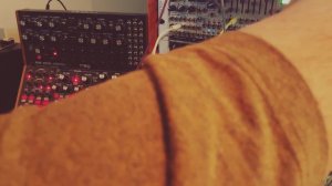 Moog Subharmonicon and Mother-32, QuBit Data Bender, Chase Bliss Reverse Mode C