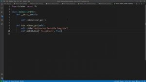 Python Curso V2: 722 Función attributes() de la Clase Tk para Mostrar Ventana en Pantalla Completa