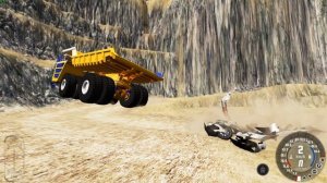 Белаз против машин