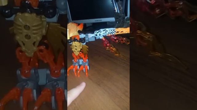 Lego bionicle 71303 "Икир - тотемное животное огня" смотреть онлайн