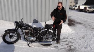 Мотоцикл ИЖ-49 от мотоателье Ретроцикл.