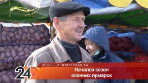 В Нижнекамске заработали сезонные сельскохозяйственные ярмарки