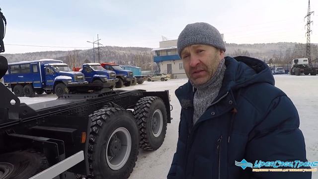 Самый мощный кран манипулятор INMAN на IVECO Trakker