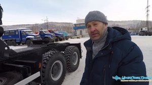 Самый мощный кран манипулятор INMAN на IVECO Trakker