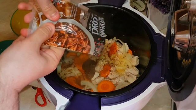 Тушёные овощи в мультиварке станут вкуснее ? Секрет в карамельном соусе. Куриное филе в мультиварке