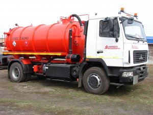 АКН10 ОД на шасси МАЗ 5340С3-525-013 (4х2, ЯМЗ 536, 275 л.с., КПП ZF9S1310TO, 10м3, насос PNR124D)