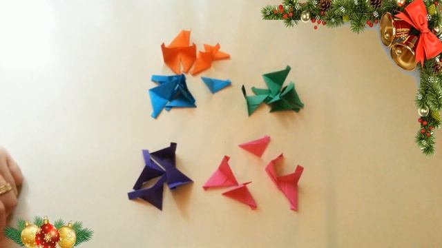 Как сделать аппликацию из цветной бумаги  #DIYpapercraft